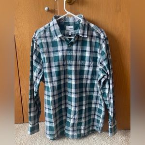 Cotton Plaid Long Sleeve
